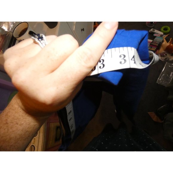 Women's Blue So Slimming Pants By Chico's, Medium / 10 - Picture 4 of 7